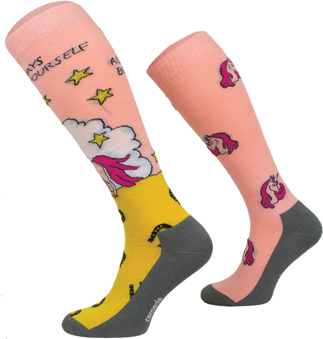 Sokken Pink Unicorn